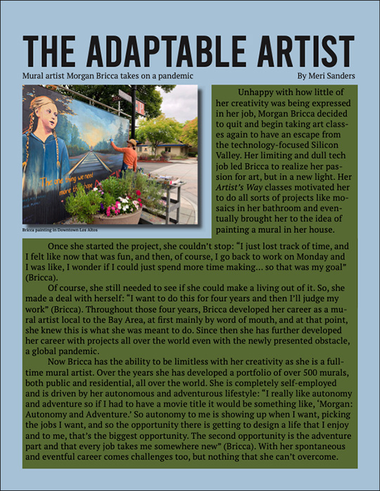Article by Meri Sanders